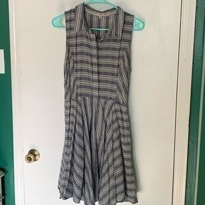 Chambray Mini Dress